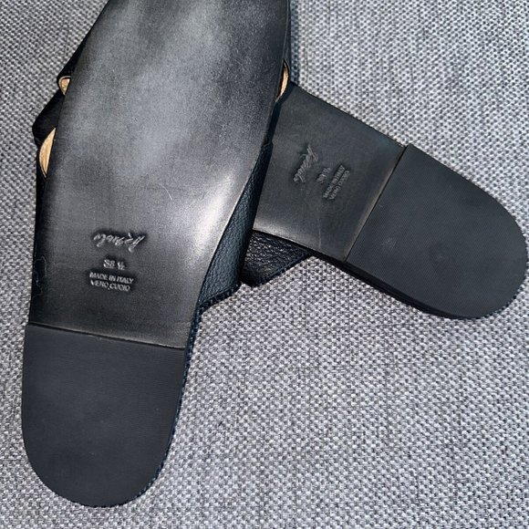 MARSELL Spatola Slide Flat SANDALS Size 38.5 Nude Natural Leather Italy NEW $690 - Picture 5 of 5